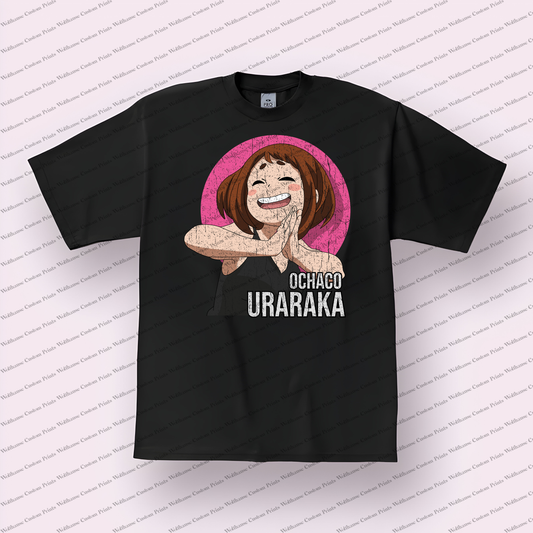 My hero academia Distressed Design Graphic Tee