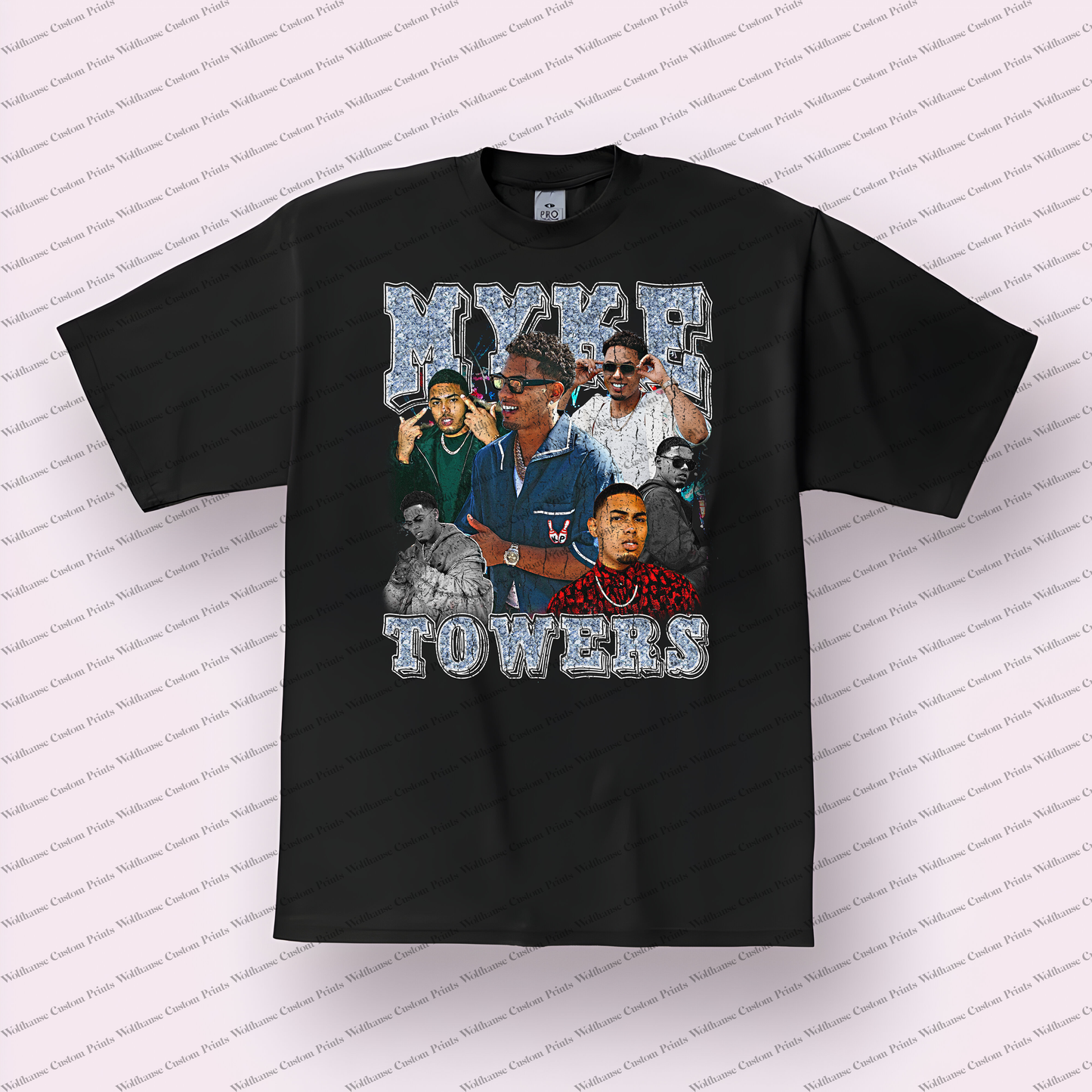 Myke Towers Distressed Graphic Tee