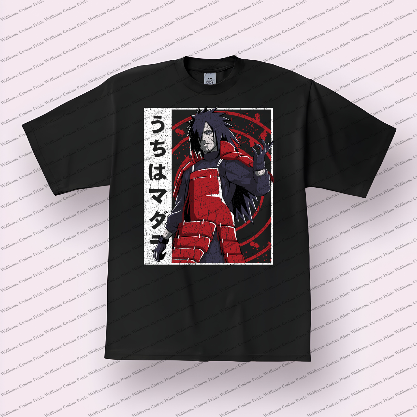 Naruto Distressed Design Graphic Tee