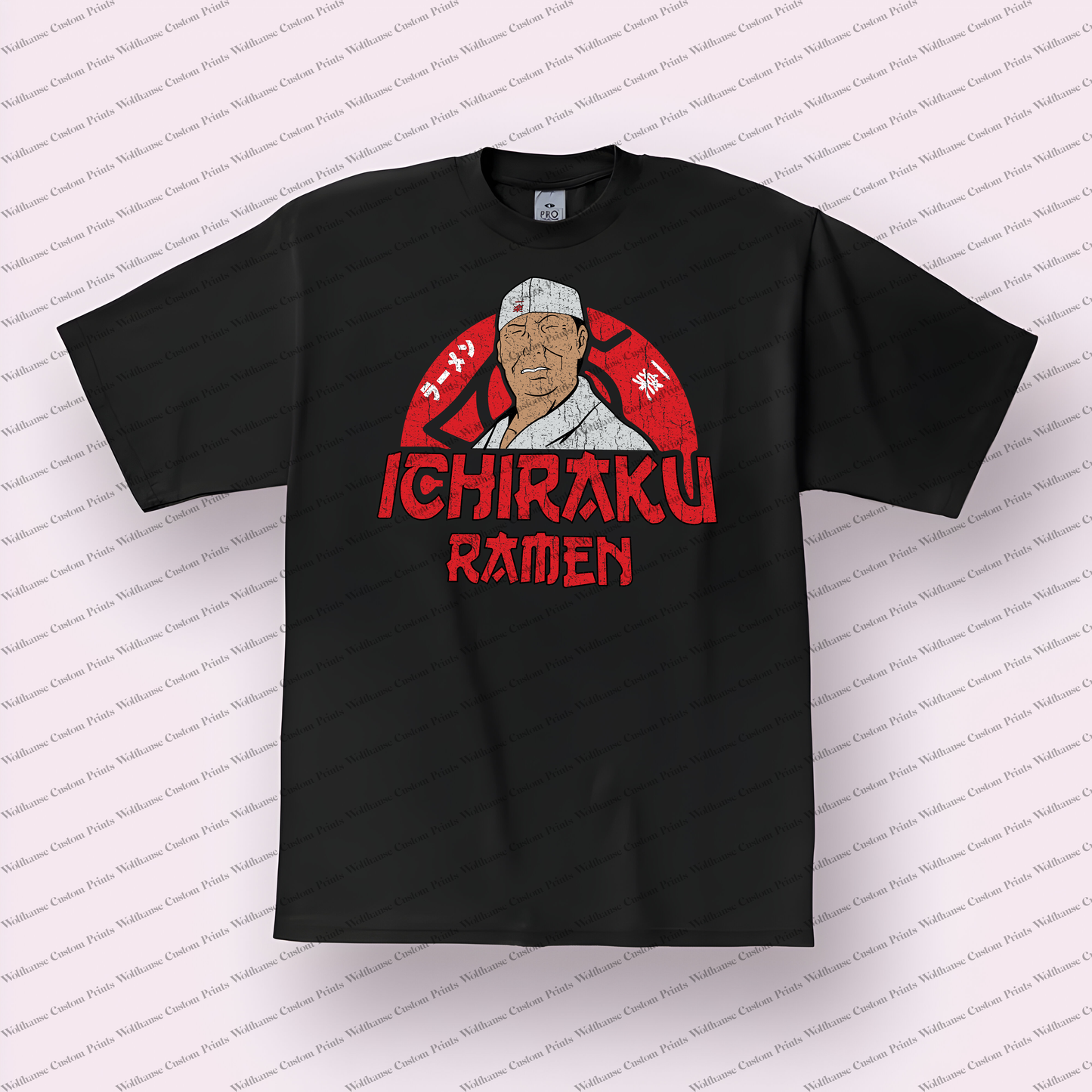 Naruto Distressed Design Graphic Tee