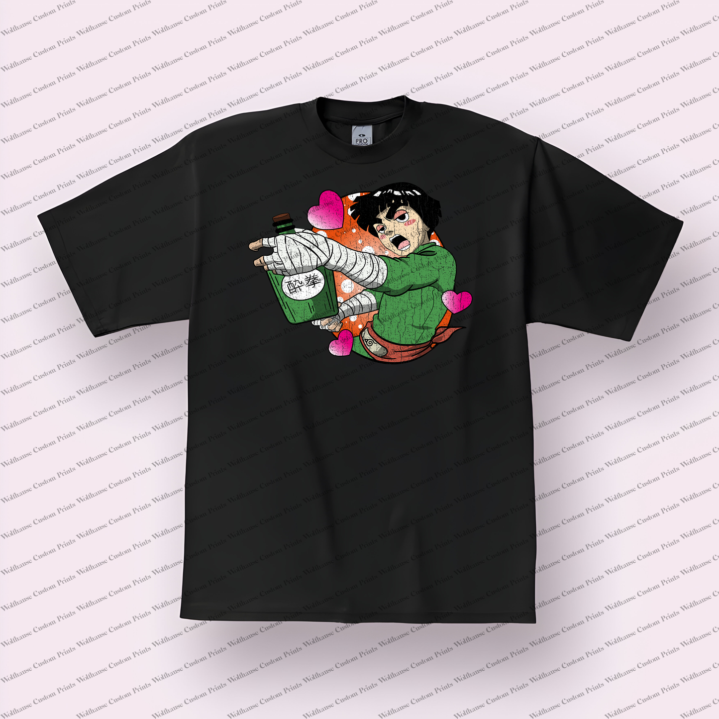 Naruto Distressed Design Graphic Tee