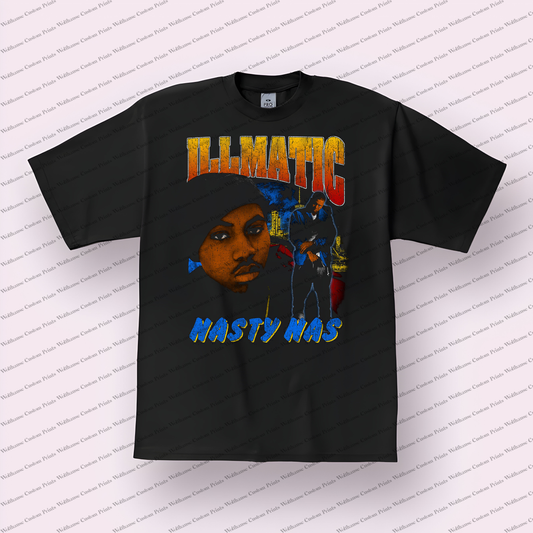 Nas Distressed Graphic Tee