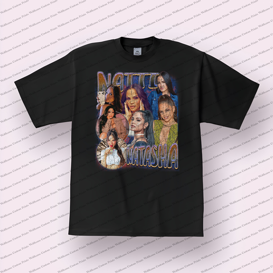 Nattie Natasha Distressed Graphic Tee