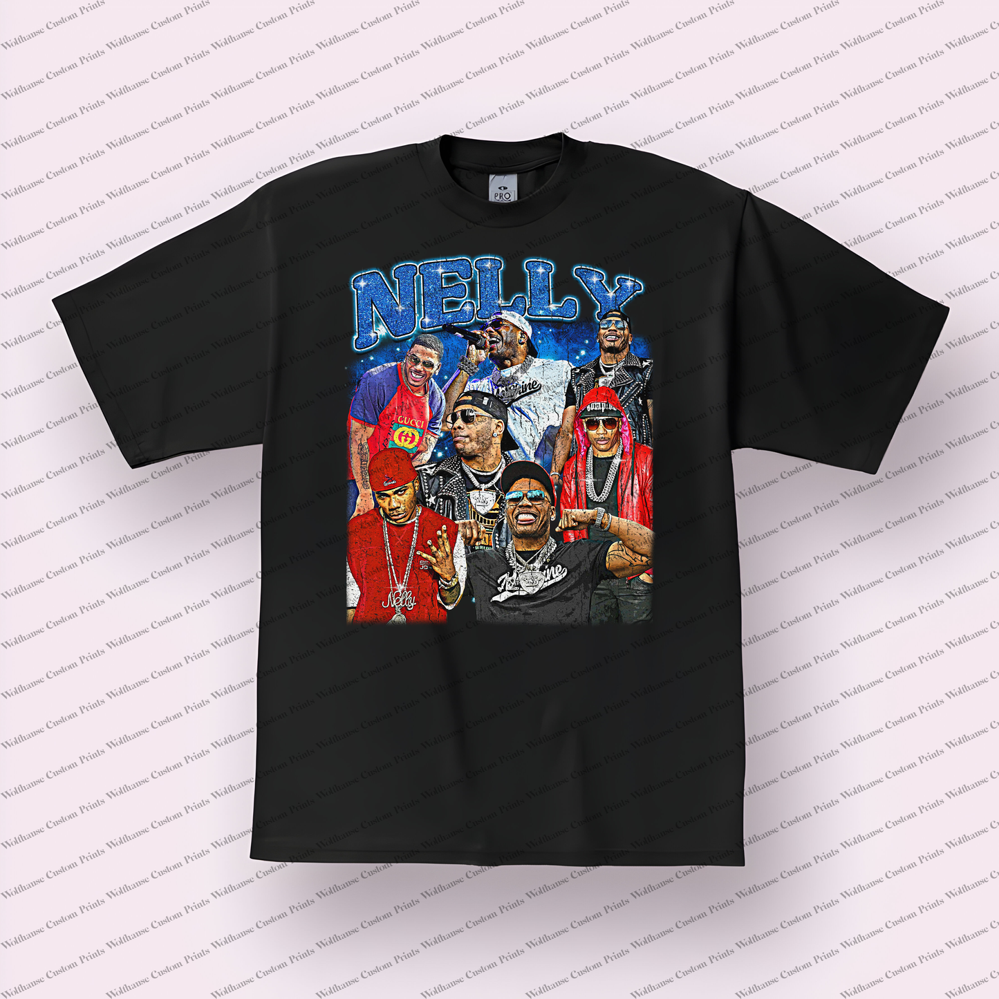 Nelly Distressed Graphic Tee