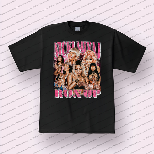 Nicki Minaj Distressed Graphic Tee