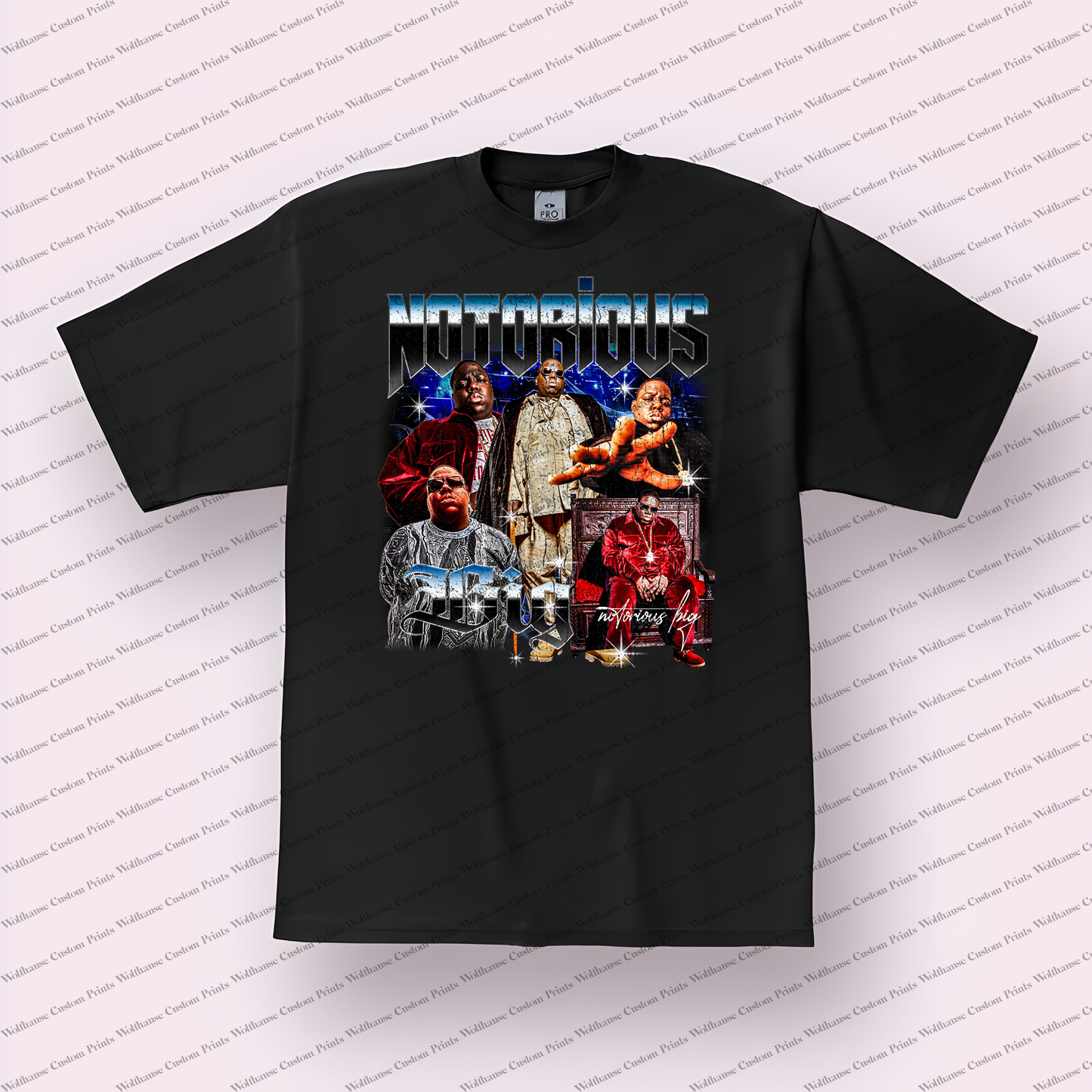 Notorious BIG Distressed Graphic Tee