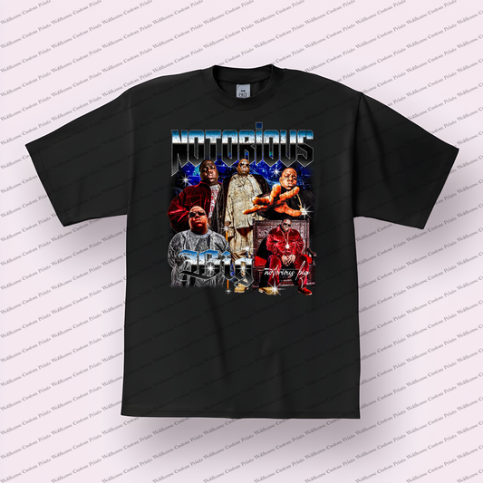 Notorious BIG Distressed Graphic Tee