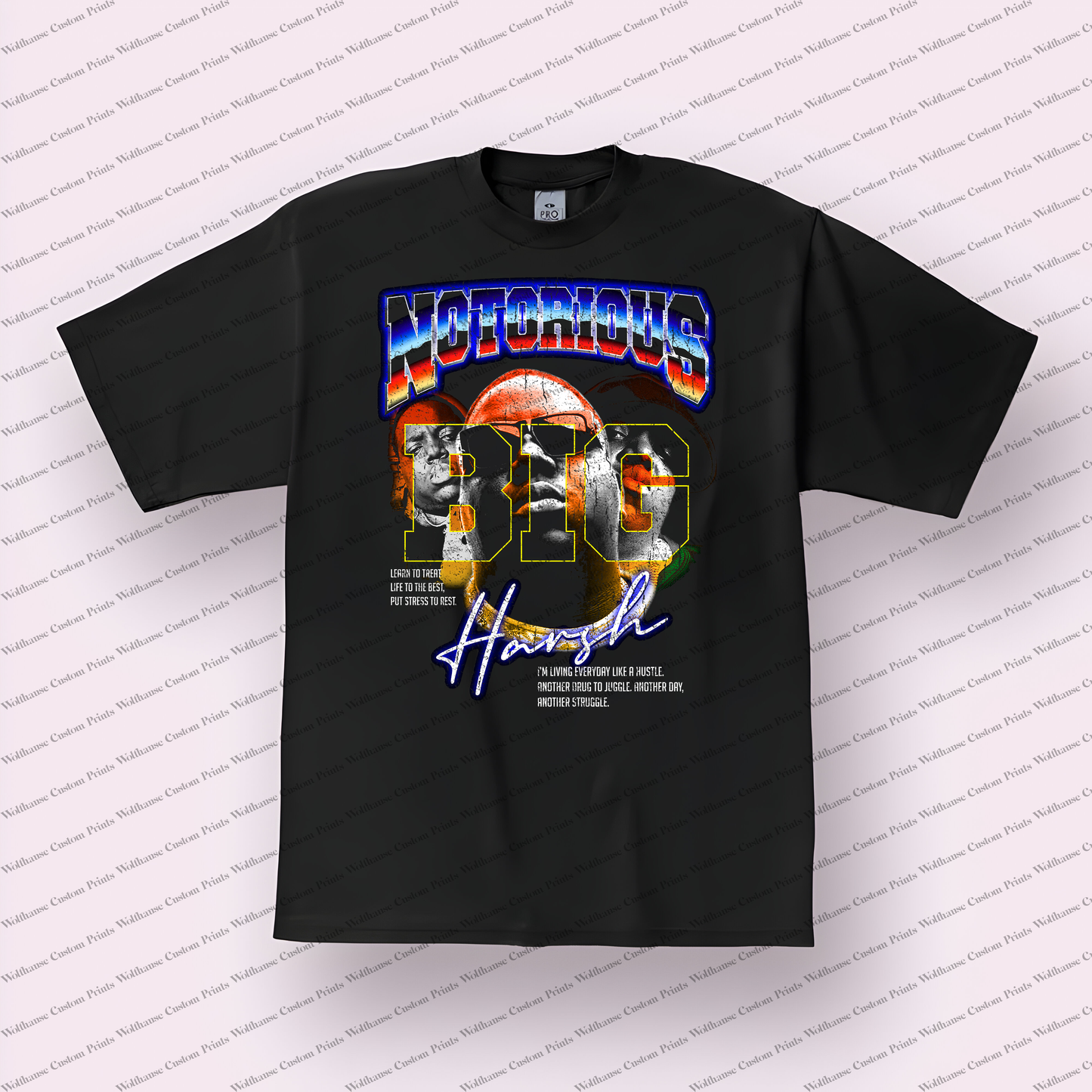 Notorious BIG Distressed Graphic Tee