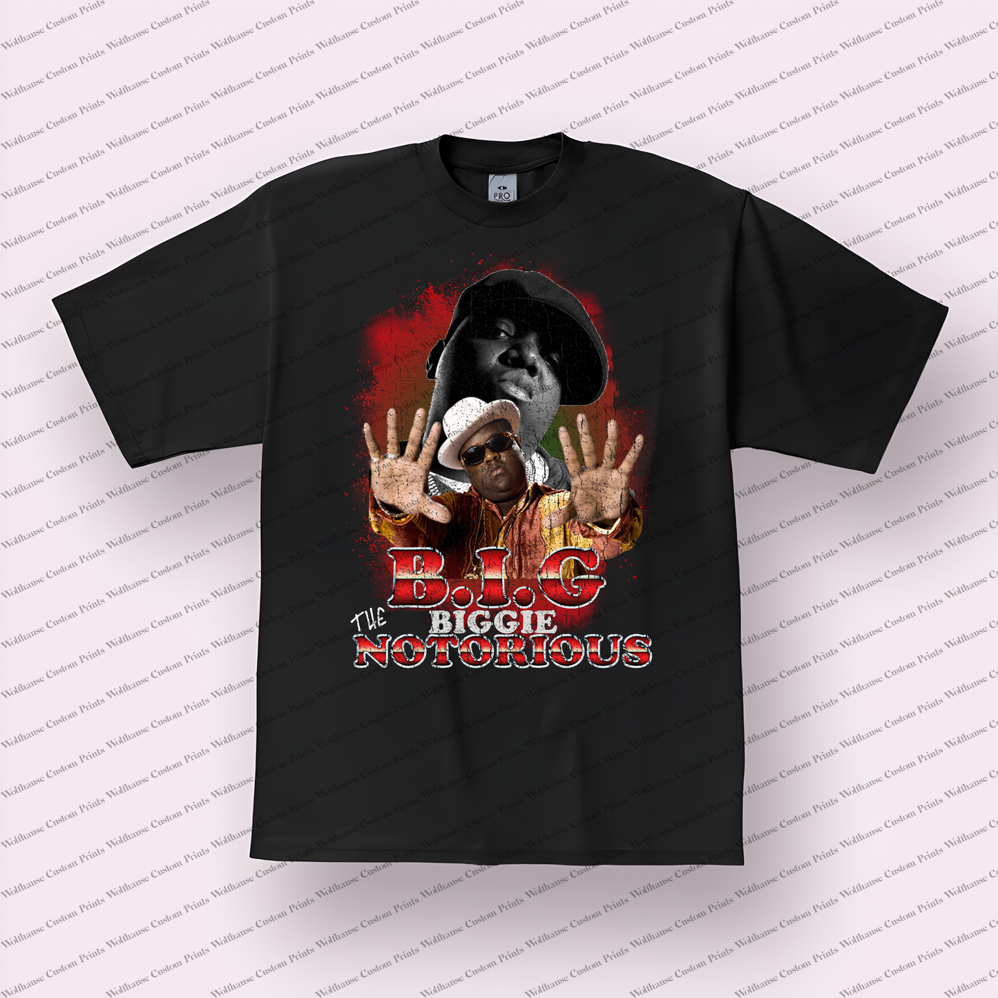 Notorious BIG Distressed Graphic Tee
