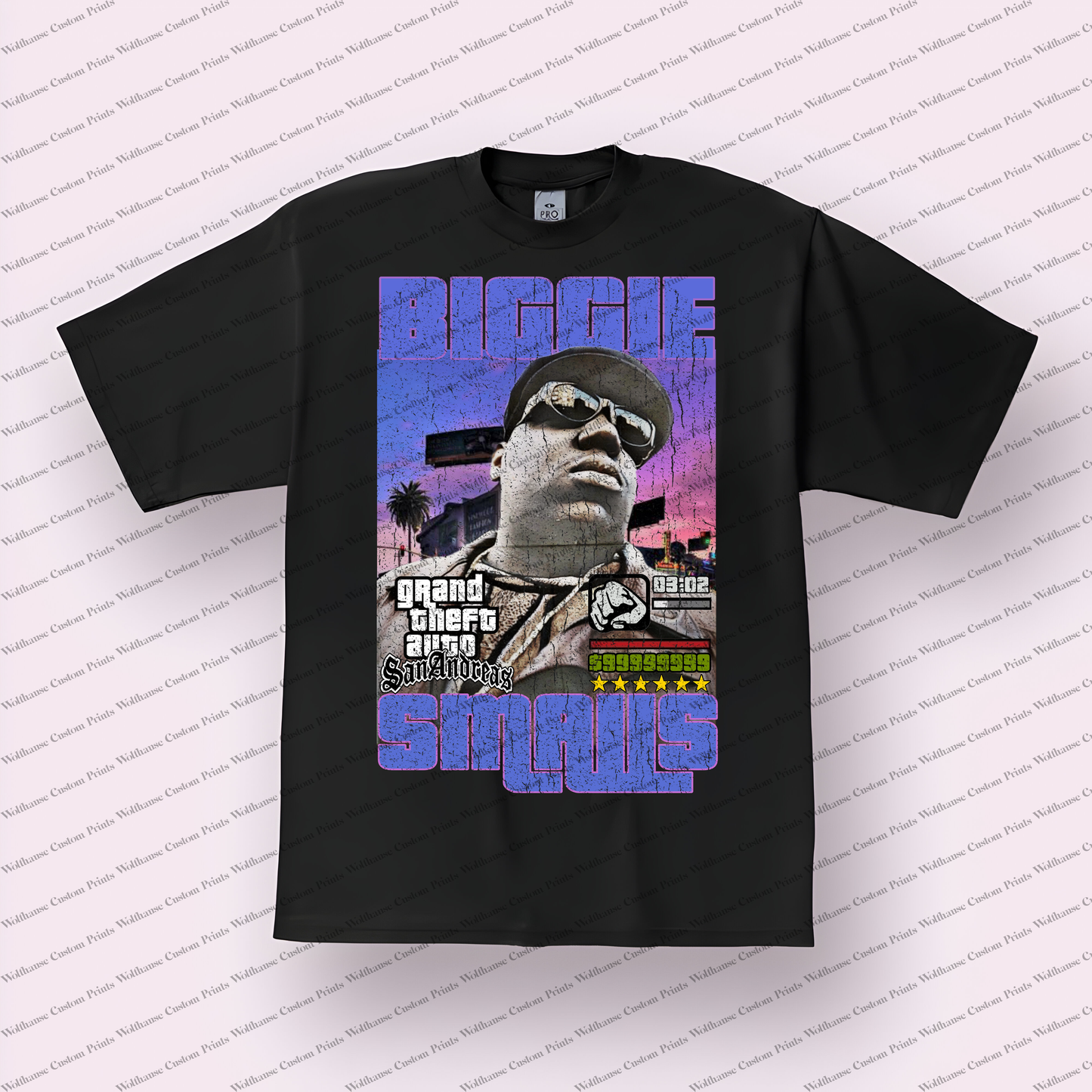 Notorious BIG Distressed Graphic Tee