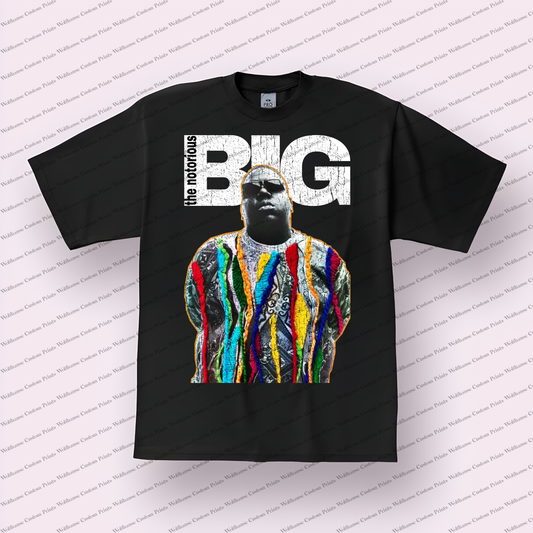 Notorious BIG Distressed Graphic Tee