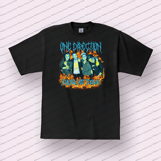 One Direction Distressed Graphic Tee
