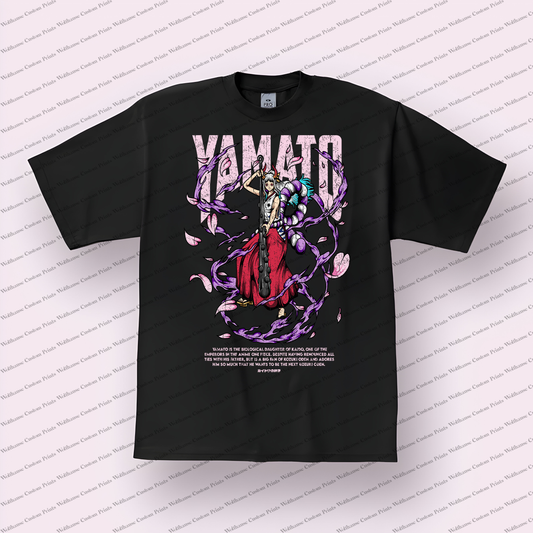 One Piece Distressed Design Graphic Tee