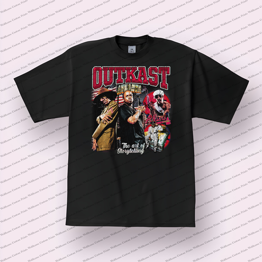 Outkast Distressed Graphic Tee