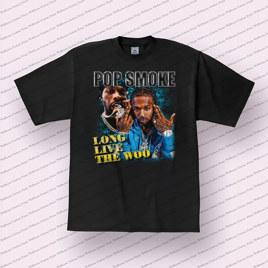 Popsmoke Distressed Graphic Tee