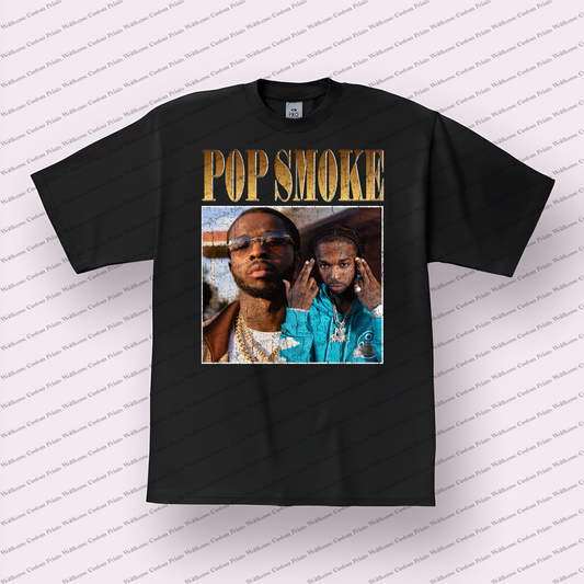 Popsmoke Distressed Graphic Tee