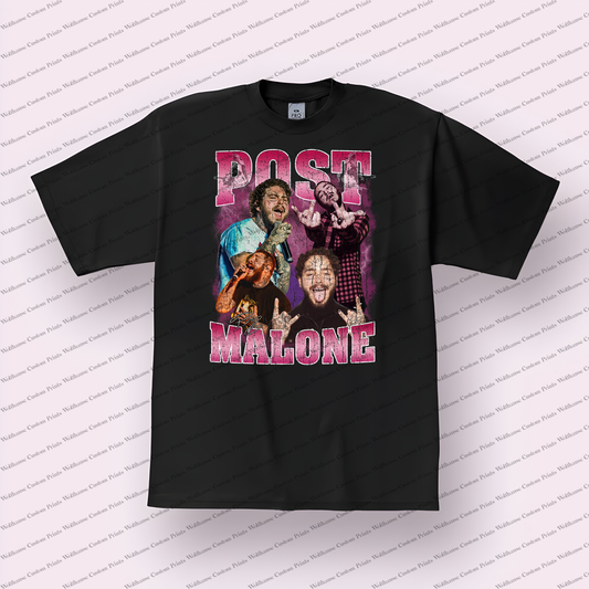 Post Malone Distressed Graphic Tee