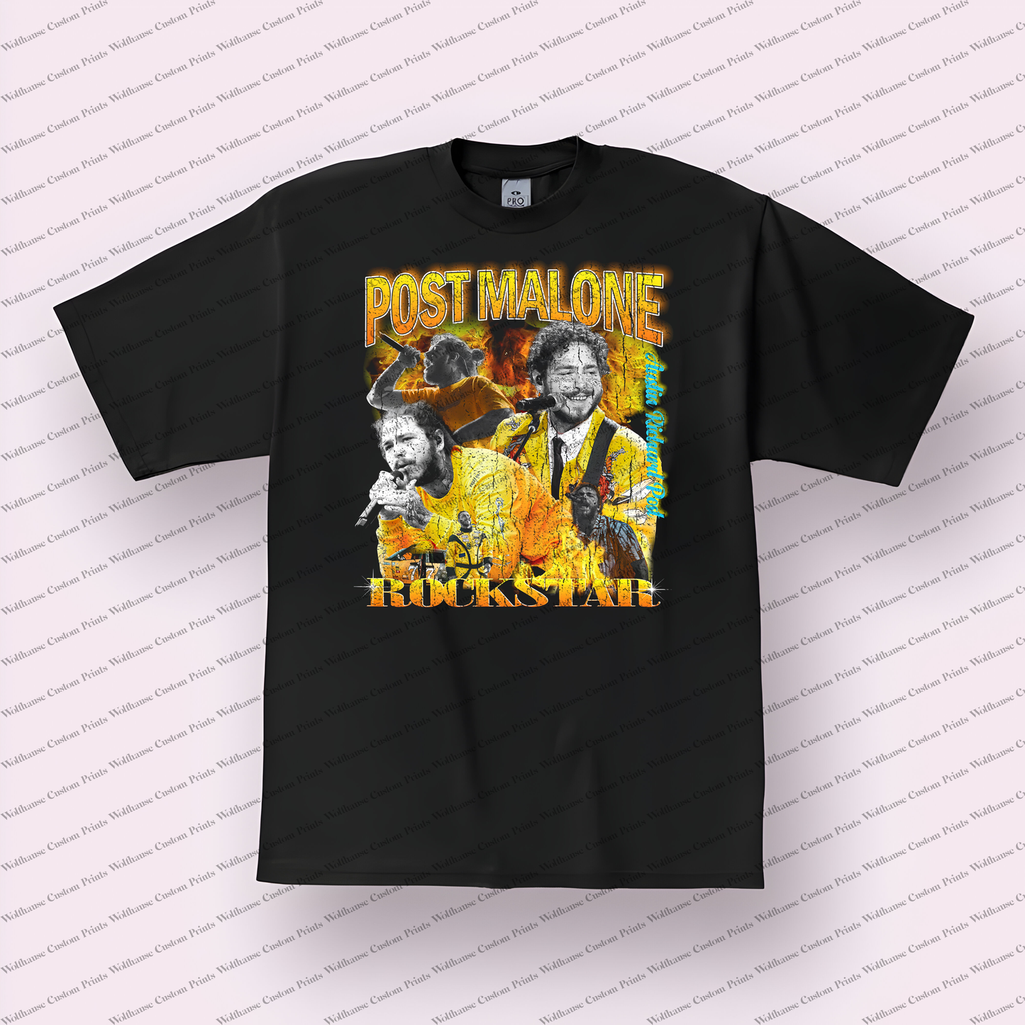 Post Malone Distressed Graphic Tee