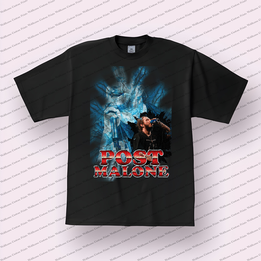 Post Malone Distressed Graphic Tee