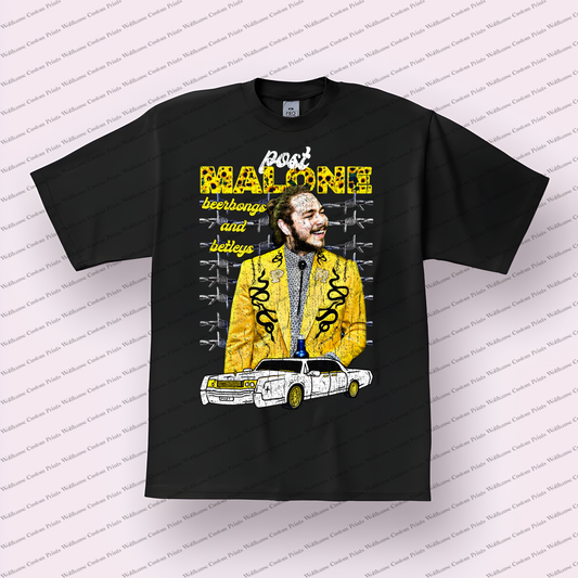 Post Malone Distressed Graphic Tee
