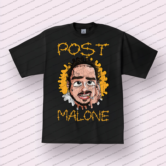 Post Malone Distressed Graphic Tee