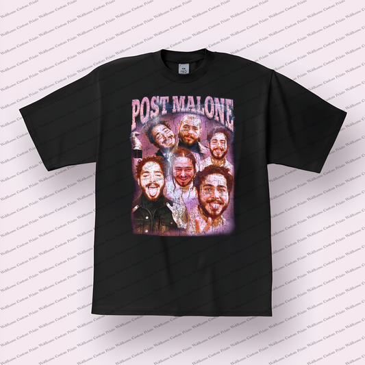 Post Malone Distressed Graphic Tee