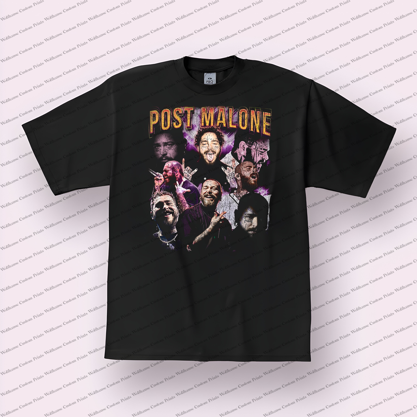 Post Malone Distressed Graphic Tee