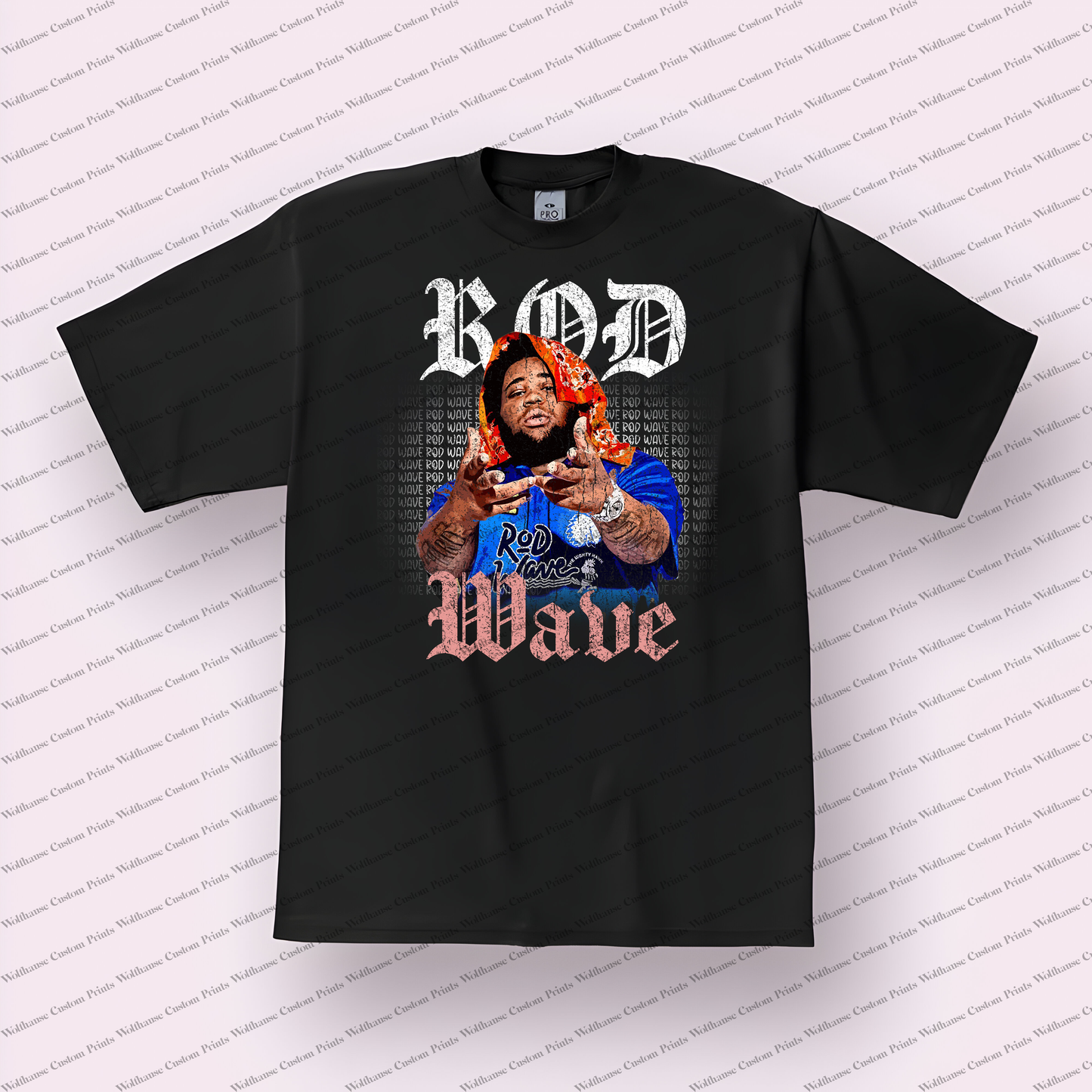 Rod Wave Distressed Graphic Tee
