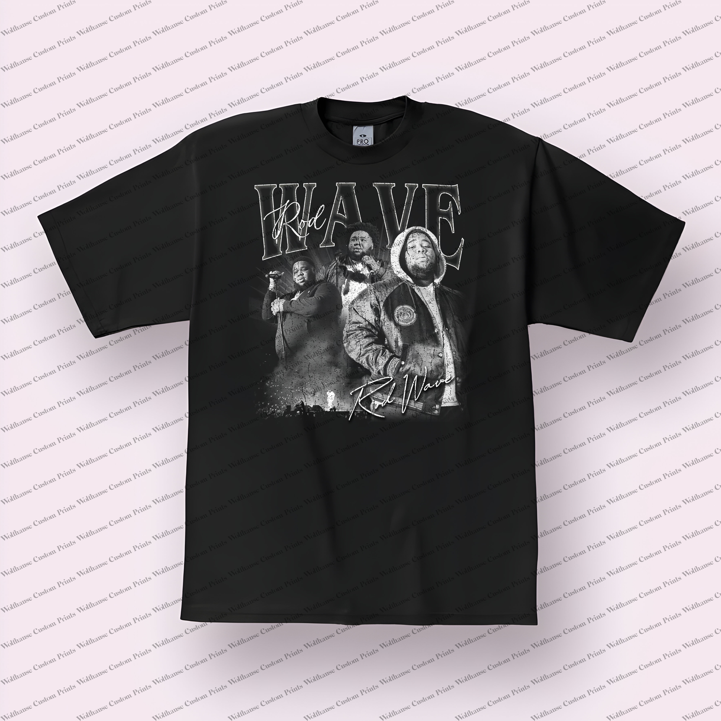 Rod Wave Distressed Graphic Tee