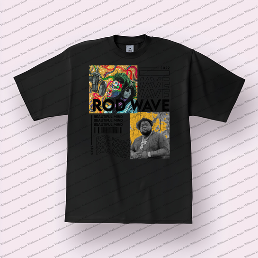 Rod Wave Distressed Graphic Tee