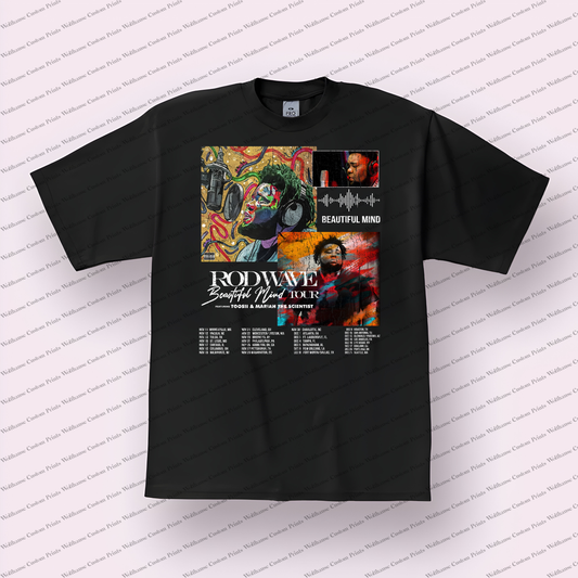 Rod Wave Distressed Graphic Tee