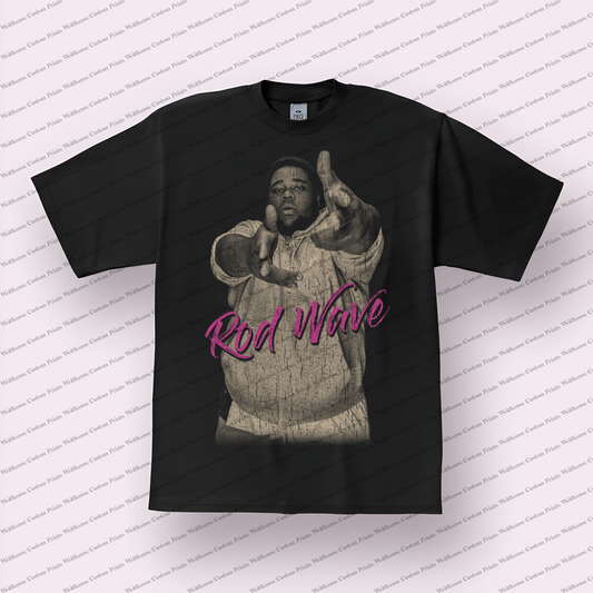 Rod Wave Distressed Graphic Tee
