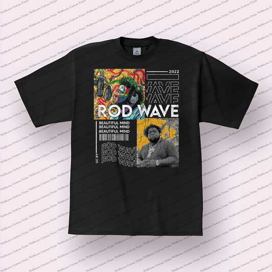 Rod Wave Distressed Graphic Tee