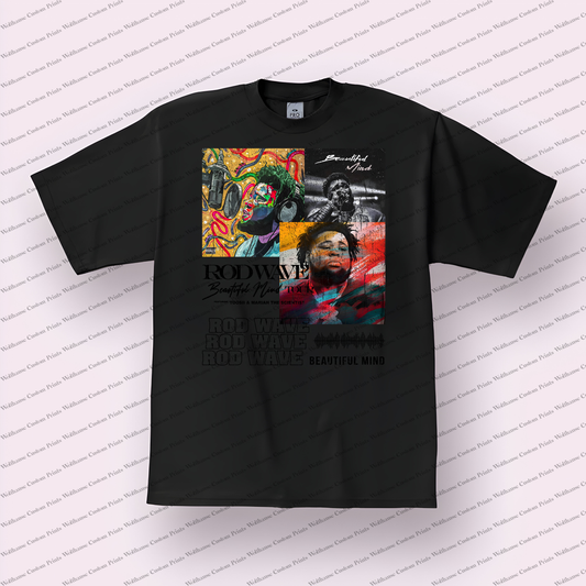 Rod Wave Distressed Graphic Tee