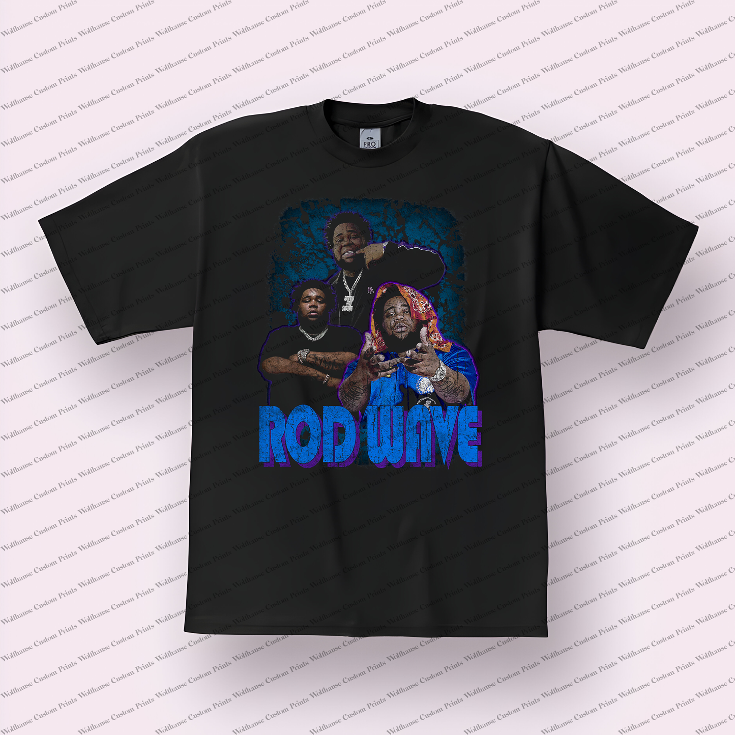 Rod Wave Distressed Graphic Tee