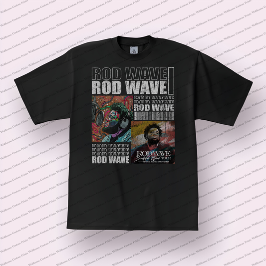 Rod Wave Distressed Graphic Tee