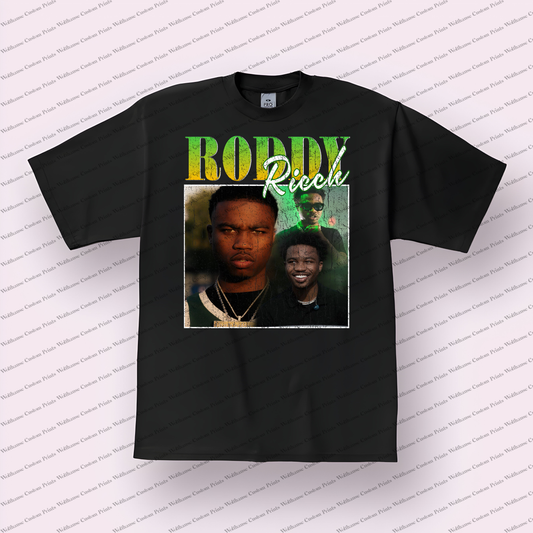 Roddy Rich Distressed Graphic Tee