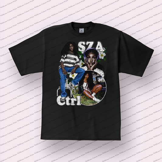 Sza Distressed Graphic Tee
