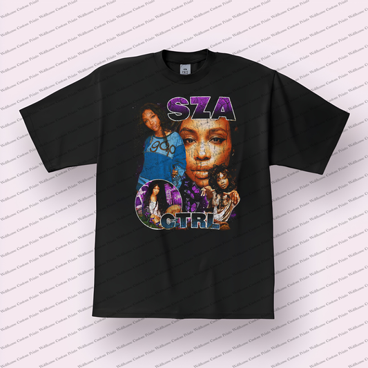 Sza Distressed Graphic Tee