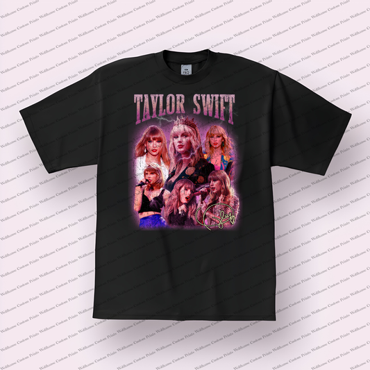 Taylor Swift Distressed Graphic Tee