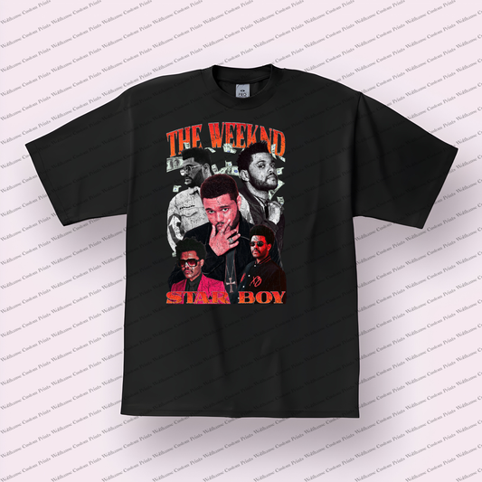 The Weeknd Distressed Graphic Tee