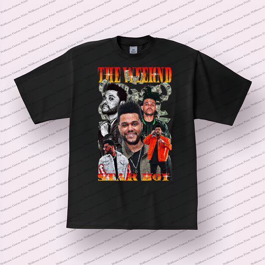 The Weeknd Distressed Graphic Tee
