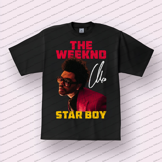 The Weeknd Distressed Graphic Tee