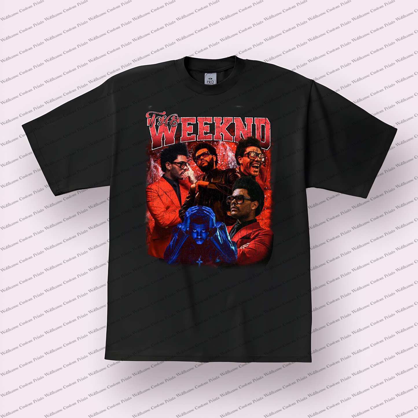 The Weeknd Distressed Graphic Tee