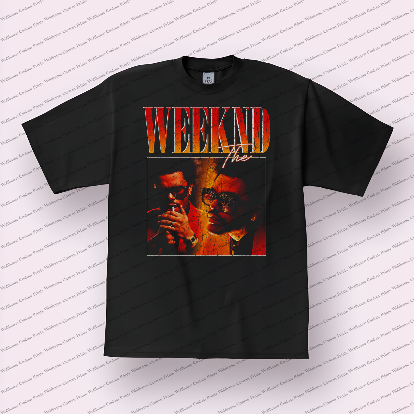 The Weeknd Distressed Graphic Tee
