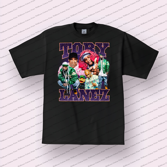 Tory Lanez Distressed Graphic Tee