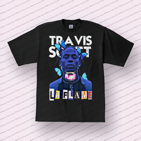 Travis Scott Distressed Graphic Tee