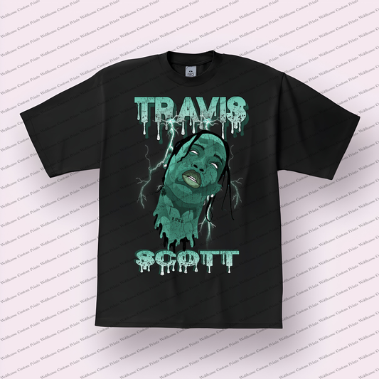 Travis Scott Distressed Graphic Tee