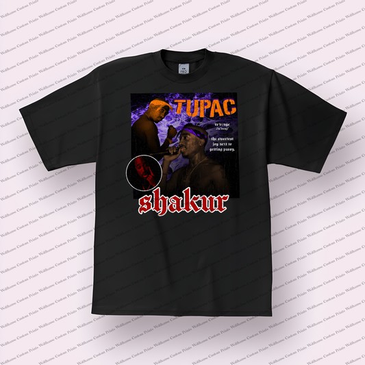 Tupac Distressed Graphic Tee