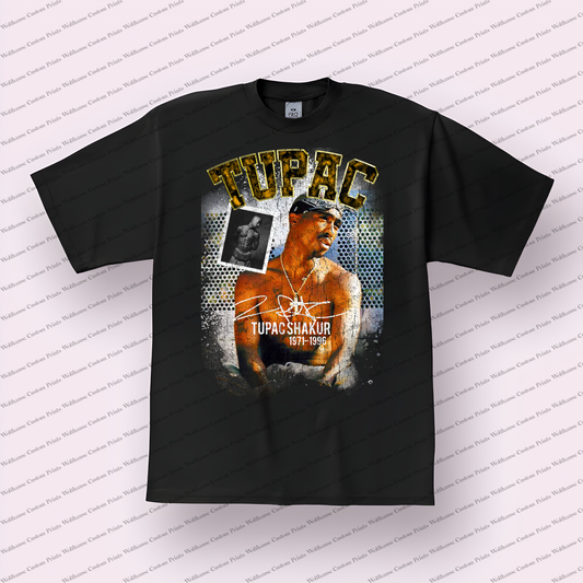 Tupac Distressed Graphic Tee